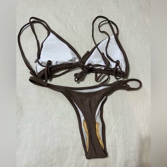 Amazon sexy brown bikini size large - Picture 2 of 2